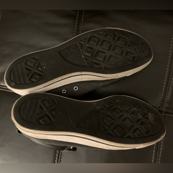 CONVERSE All Star Black Sneakers Mid top men’s Shoes size 12 - Picture 7 of 8